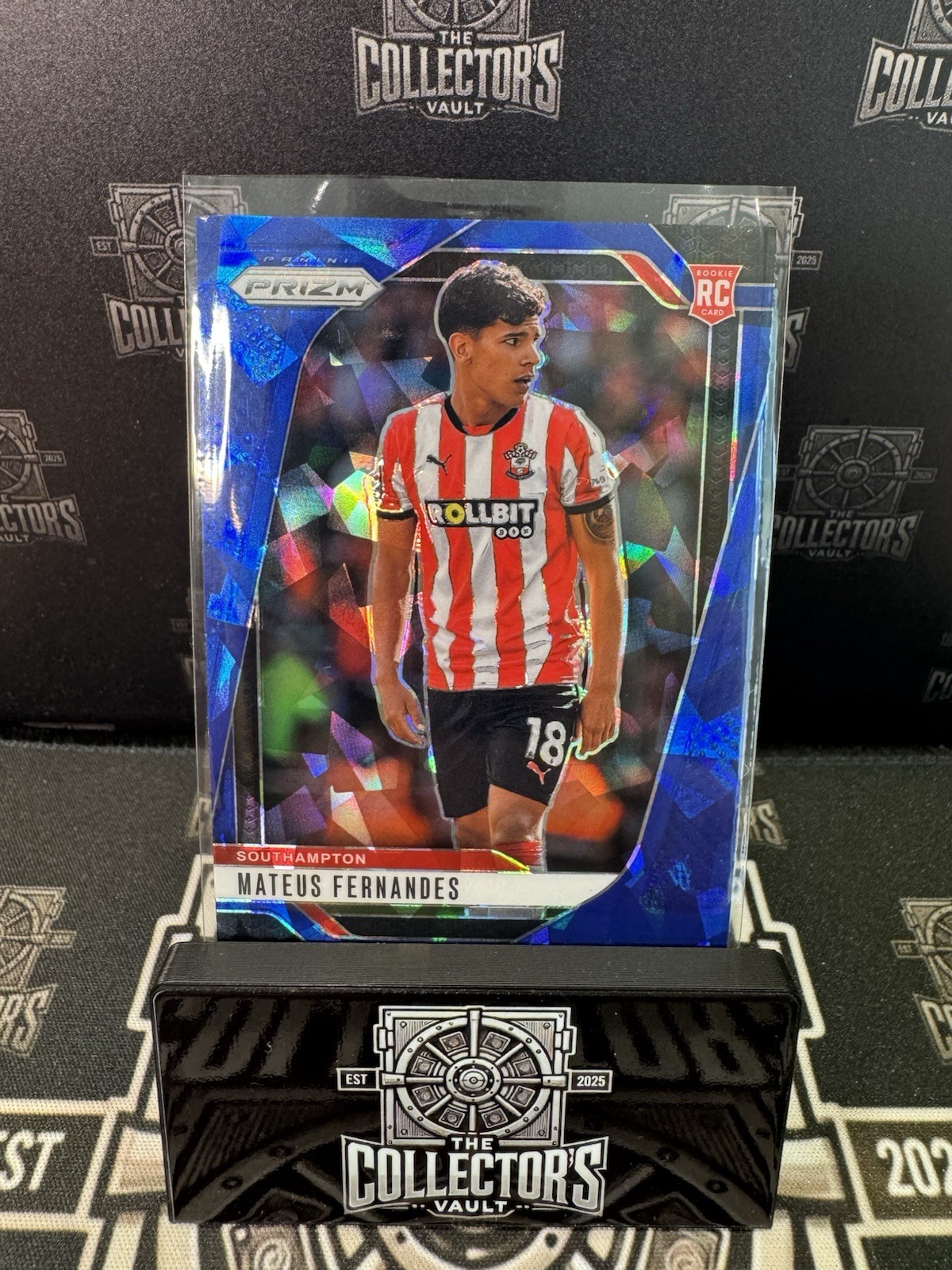🔥 2024-25 Prizm RC Mateus Fernandes #60/75 – Southampton Debut Rookie! 🔥 for sale on Ebay