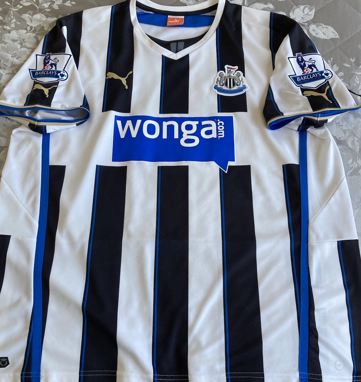 NEWCASTLE UNITED HOME SHIRT. for sale on Ebay