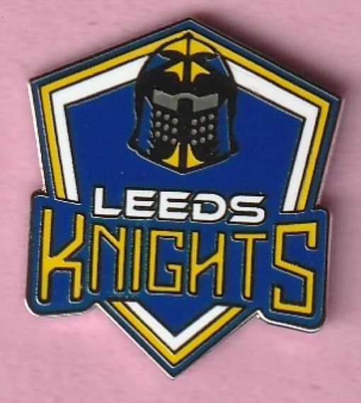 LEEDS KNIGHTS ICE HOCKEY CLUB BADGE . for sale on Ebay