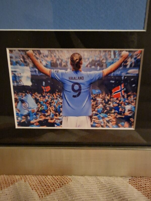 Erling Haaland Signed Manchester City Shirt 2022-23 for sale on Ebay