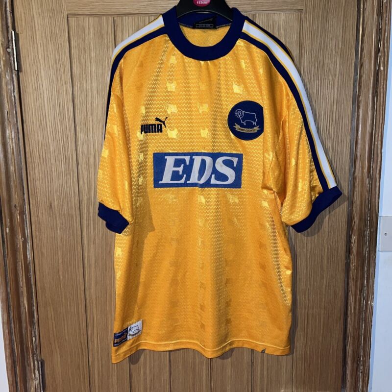 Derby County Away Shirt 1997-99 Size Large for sale on Ebay