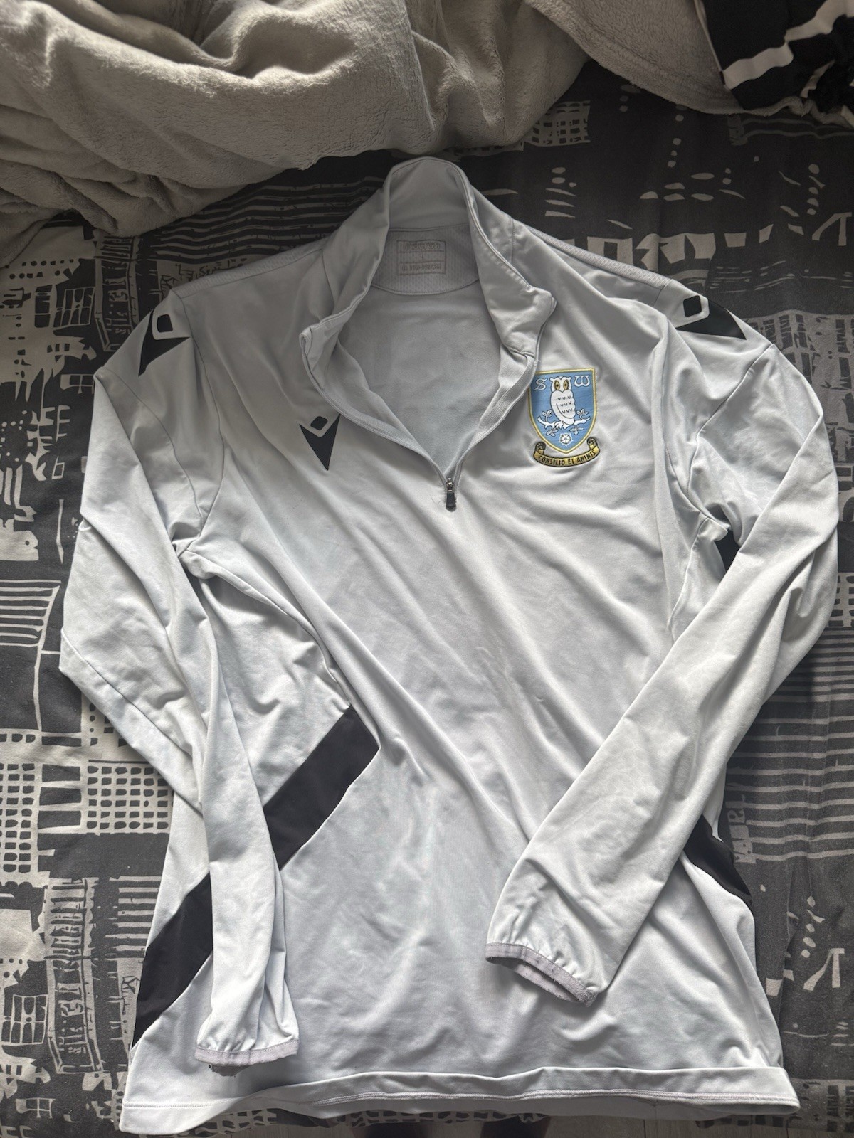 Sheffield Wednesday Player Issued long sleeve SWFC for sale on Ebay
