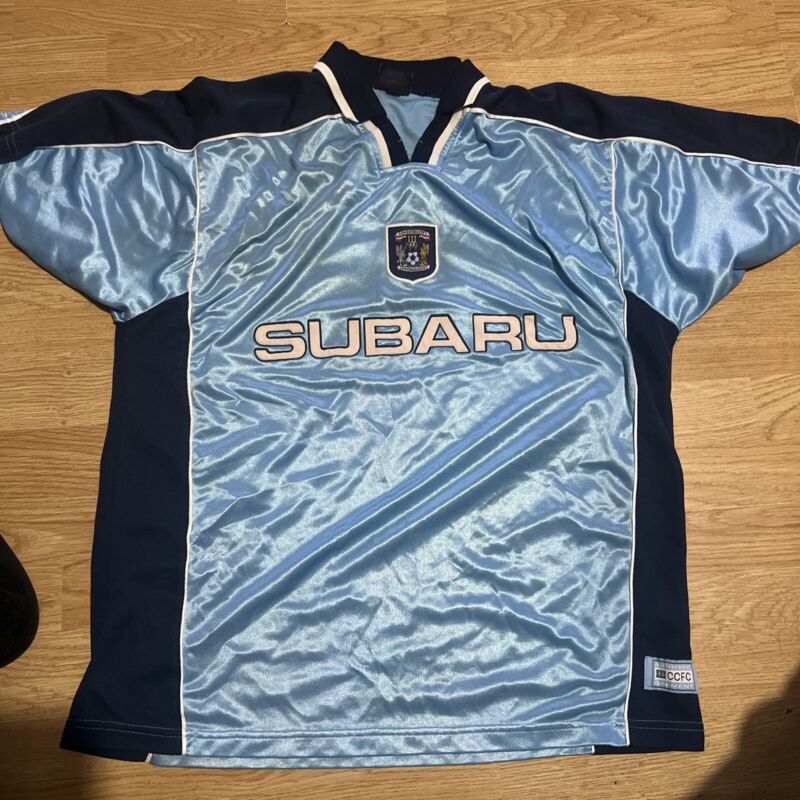 Genuine 1999 Coventry City Home Shirt Ccfc Subaru  for sale on Ebay
