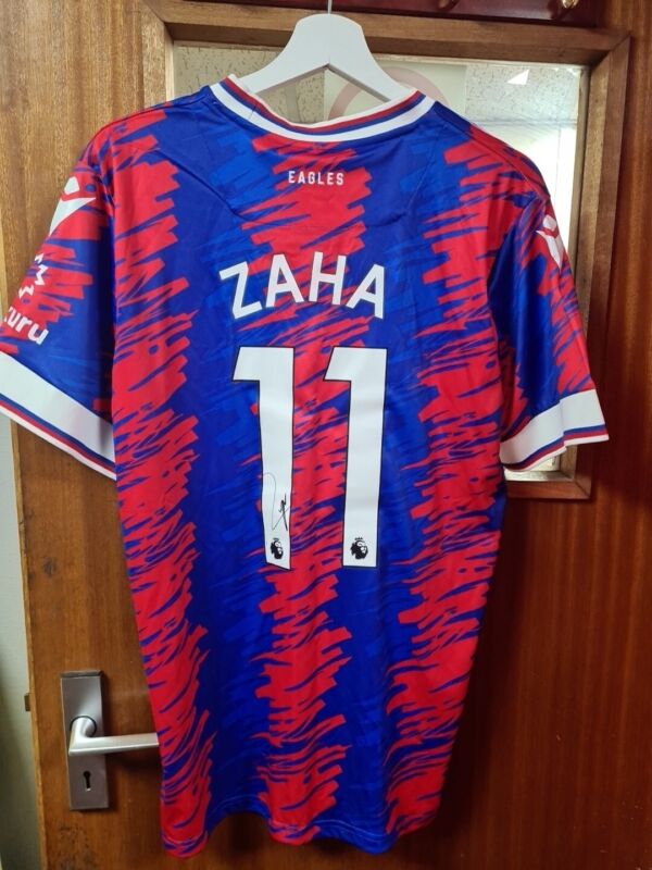 Wilfried Zaha Signed Crystal Palace Shirt - Football Memorabilia CPFC for sale on Ebay