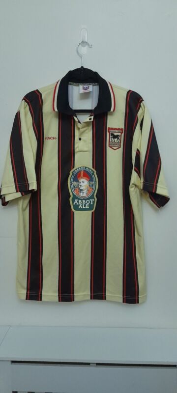 Rare Vintage Ipswich Town FC Punch Abbot Ale Football Shirt for sale on Ebay