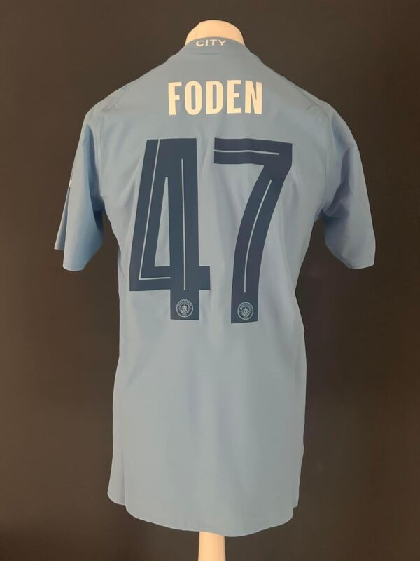 Manchester City 2023/24 Carabao Cup Phil Foden match issued shirt v Newcastle  for sale on Ebay