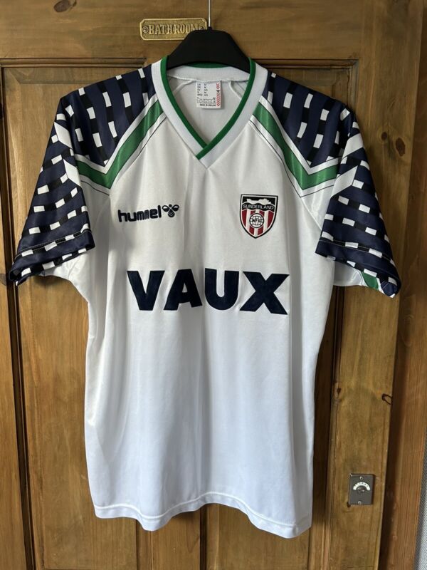 Sunderland AFC 1991/92 1992/93 Hummel Away Shirt - Adult Medium FA Cup Final for sale on Ebay