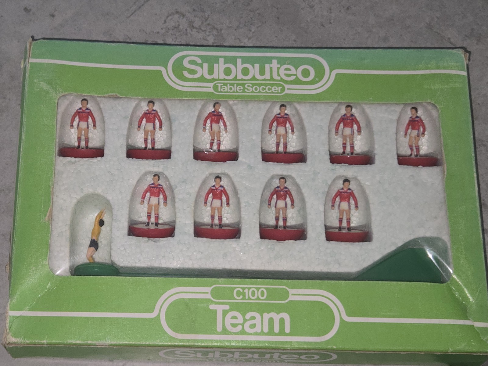 Subbuteo England 2nd Kit Ref 368 C100 Series LW for sale on Ebay