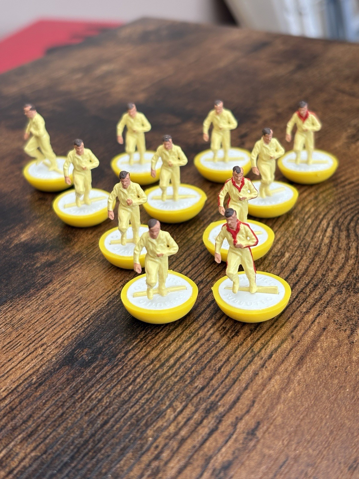 Vintage Subbuteo HW Yellow Track Suited Team Complete for sale on Ebay