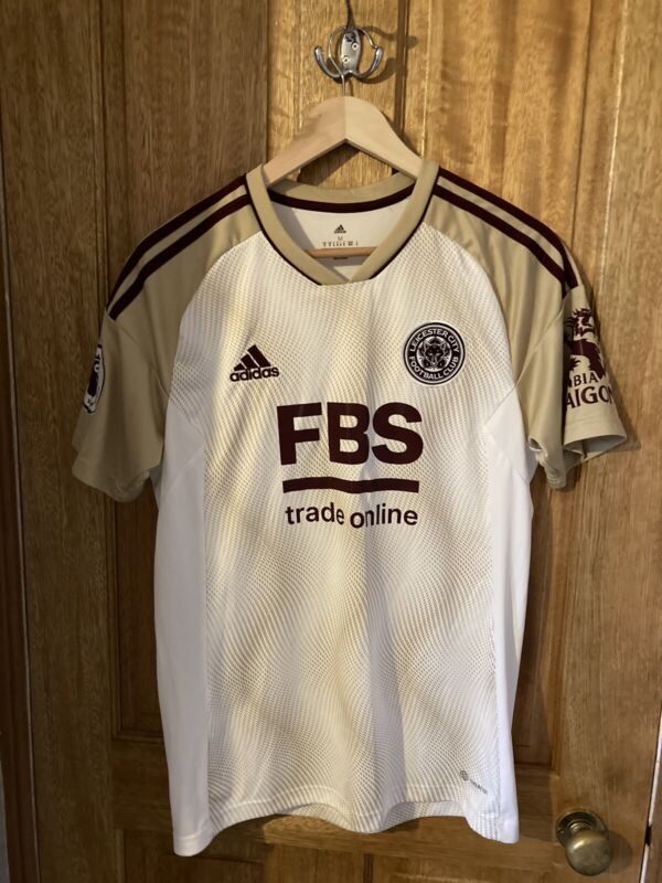 Mens Authentic Leicester City Third Shirt 2022/23 Vardy 9 for sale on Ebay