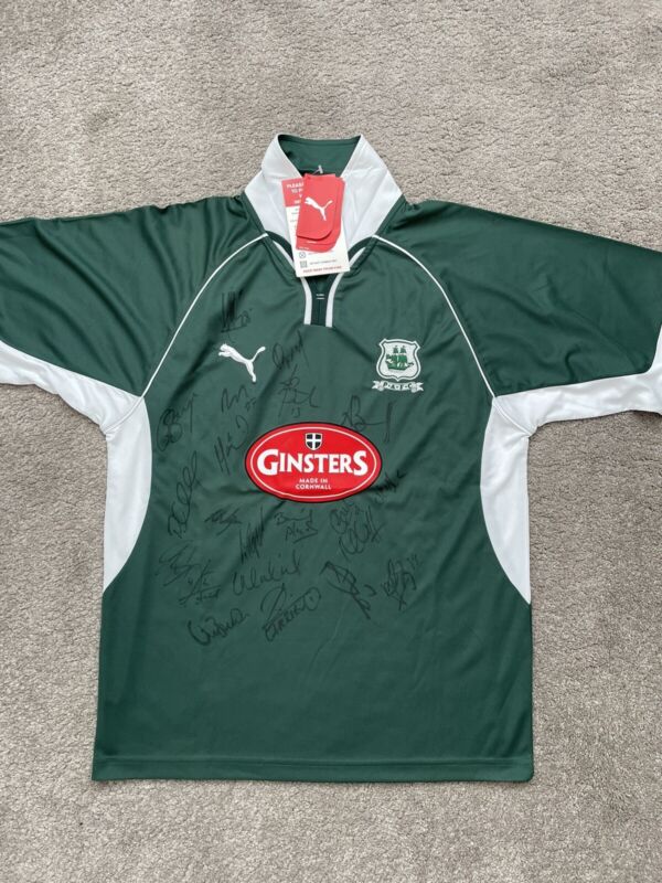 Plymouth Argyle shirt Signed for sale on Ebay