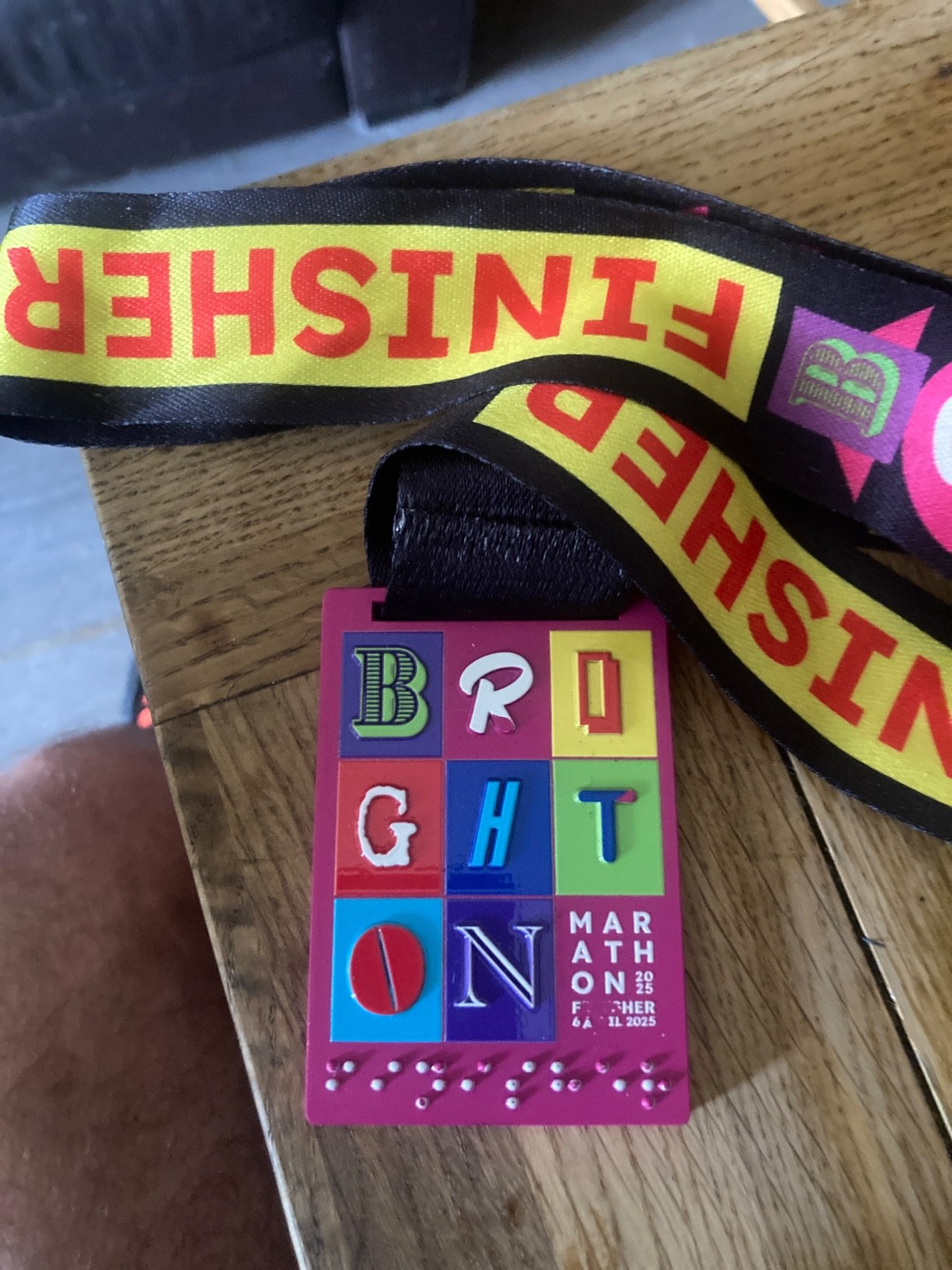 Brighton Marathon 2025 Finishers Medal for sale on Ebay