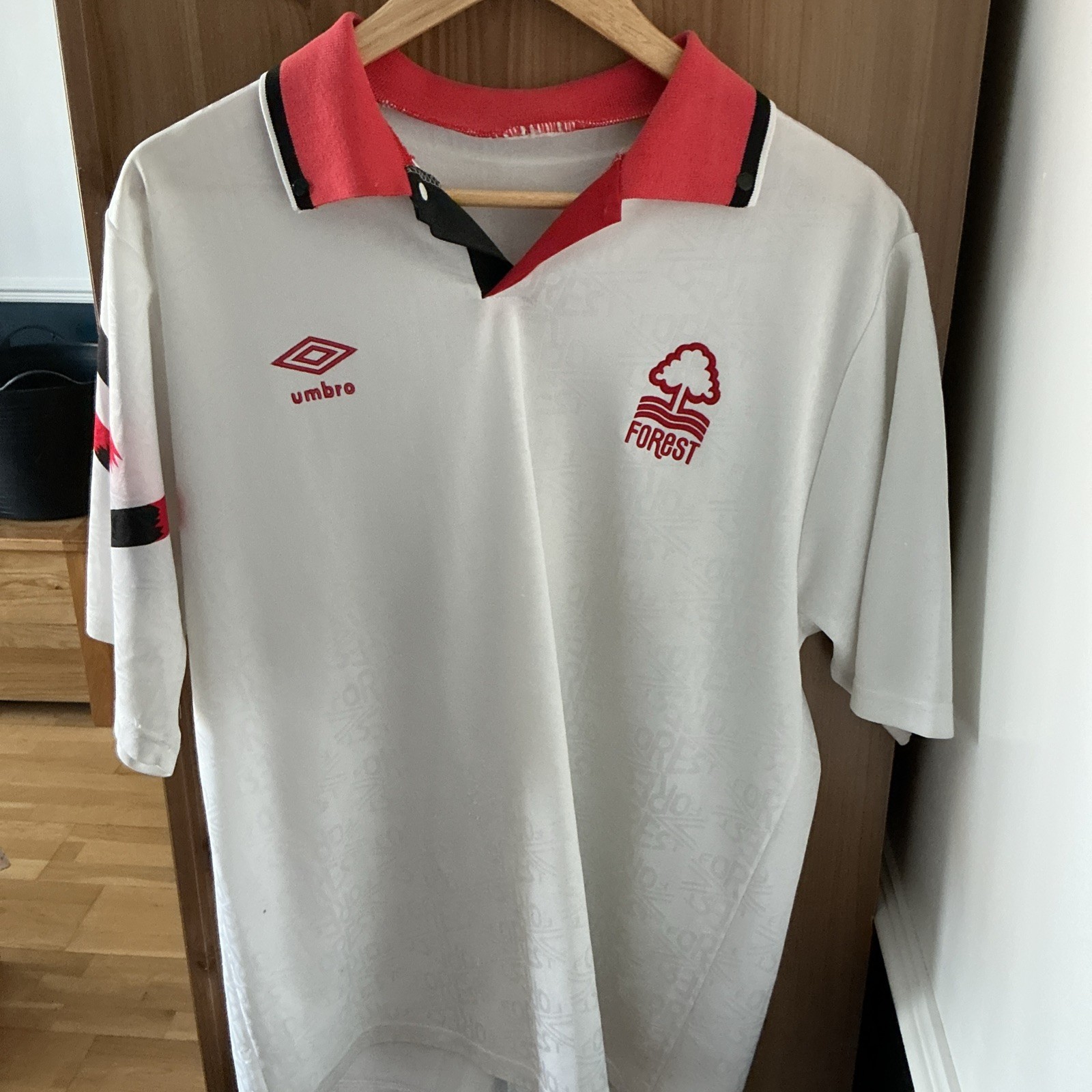 Rare Umbro Nottingham Forest Away Shirt for sale on Ebay