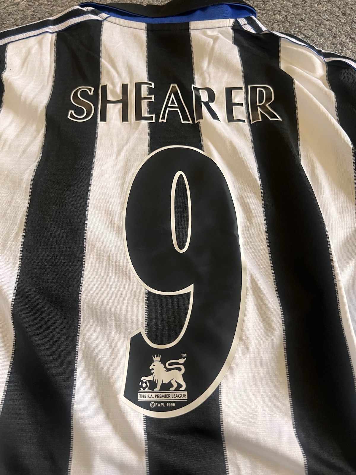Newcastle United Shirt Size Large , Shearer 9 , Adidas, Excellent Condition for sale on Ebay