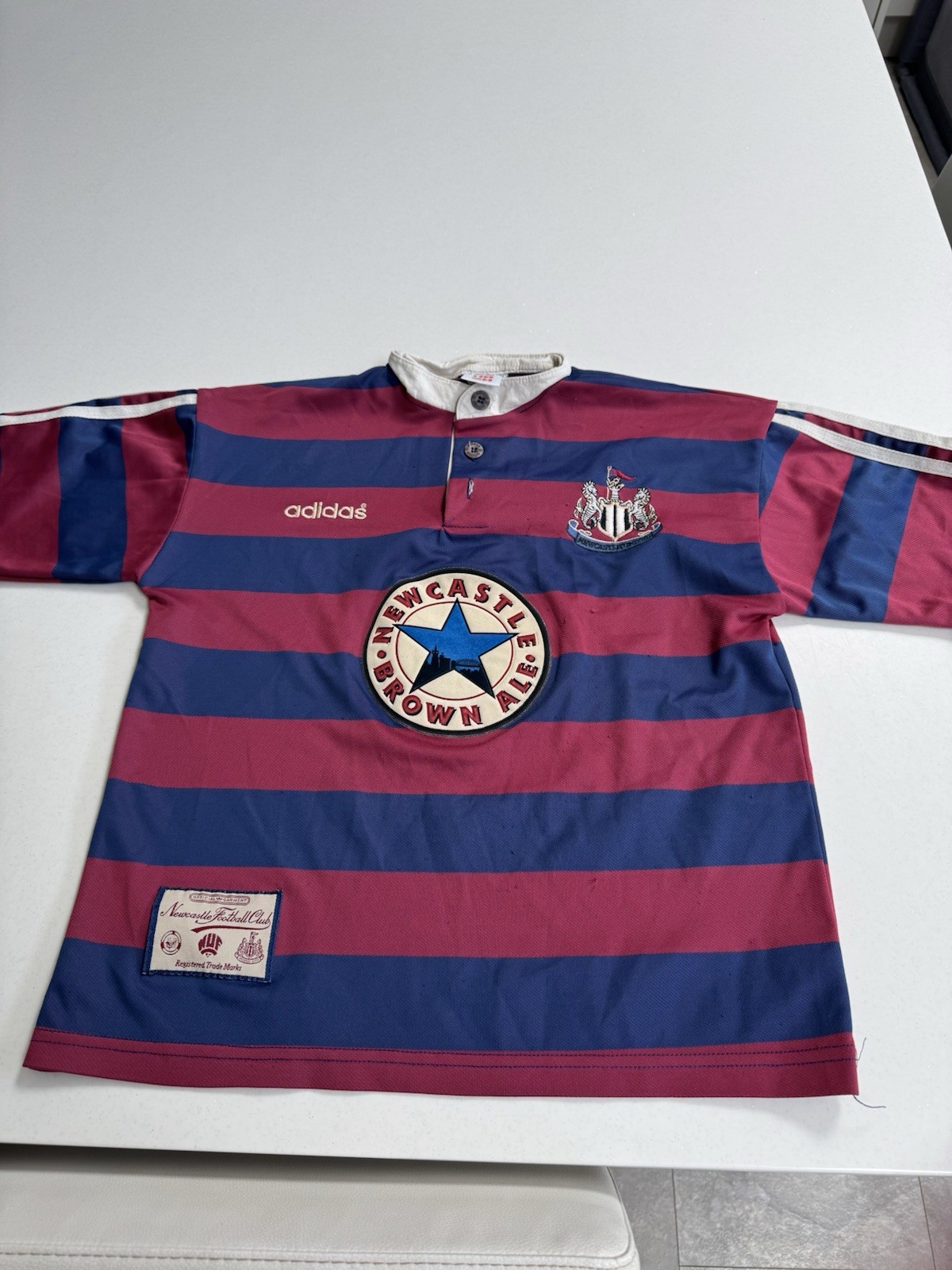 Newcastle United 95/96 Away shirt - SS - Genuine for sale on Ebay
