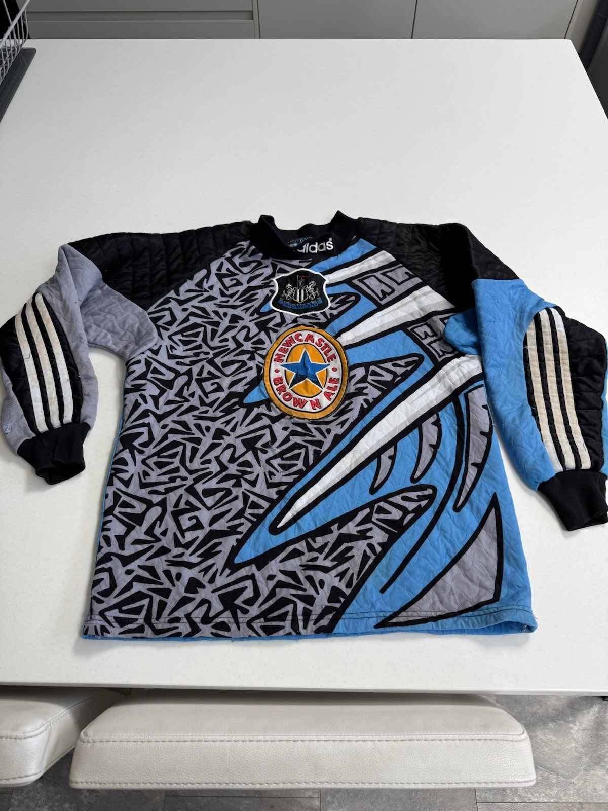 Newcastle United 95/96 Goalkeeper shirt - XS - Genuine for sale on Ebay
