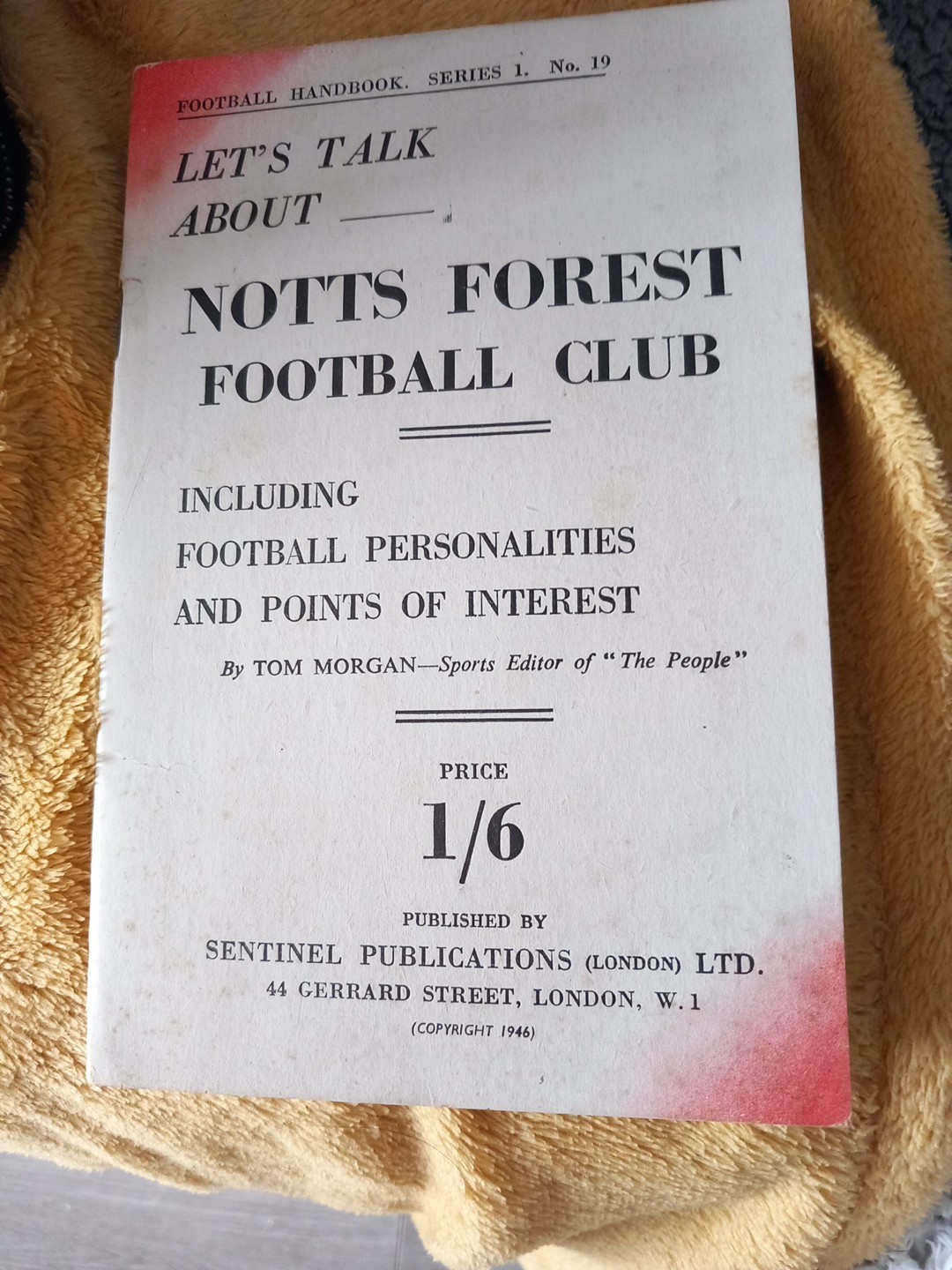NOTTINGHAM FOREST LETS TALK ABOUT 1946 for sale on Ebay
