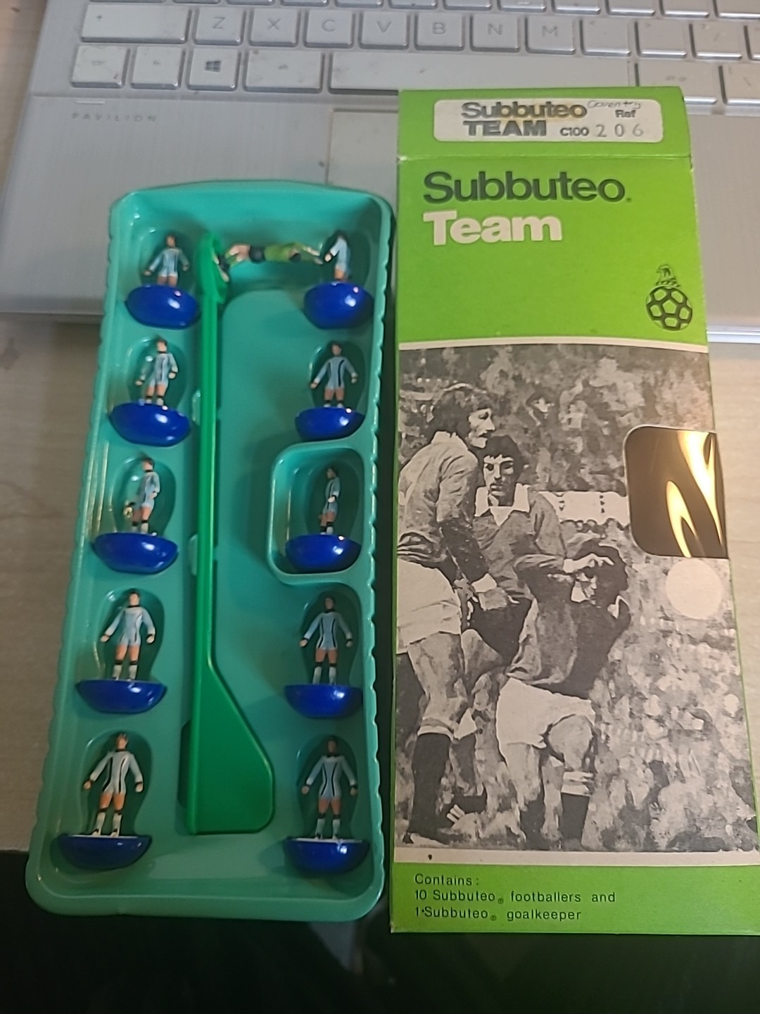 Subbuteo Lw Mp Zombie Team Ref 206 Coventry City Referenced Box Great Condition for sale on Ebay