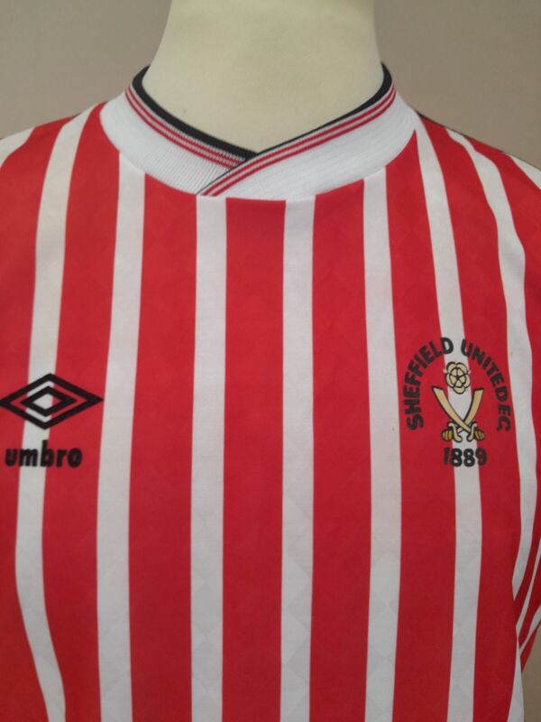 Original Sheffield United Umbro Football Shirt Jersey 1988 Mens Medium Vgc  for sale on Ebay