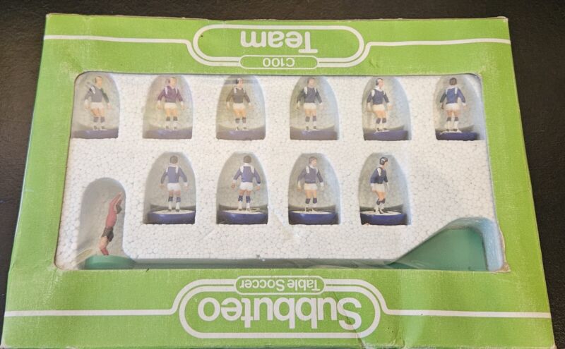 Subbuteo Leicester City Ref 192 C100 Series for sale on Ebay
