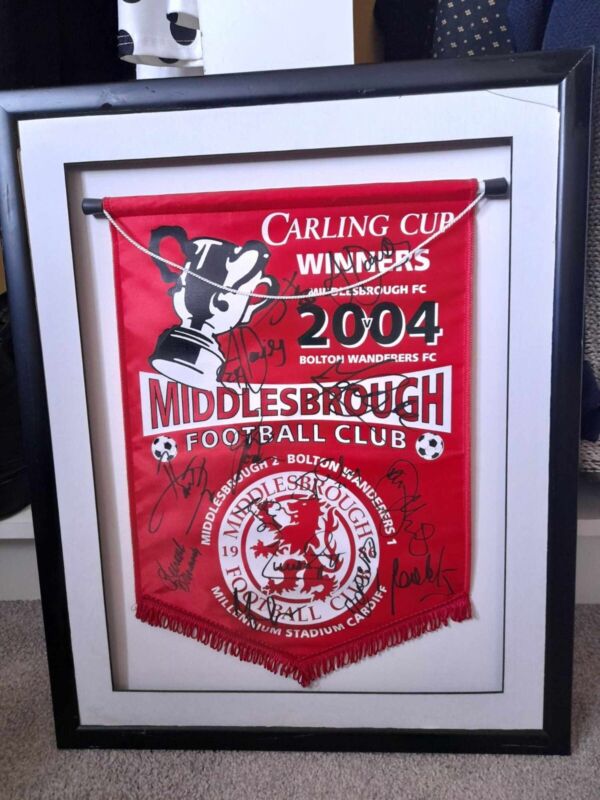 middlesbrough fc football memorabilia for sale on Ebay
