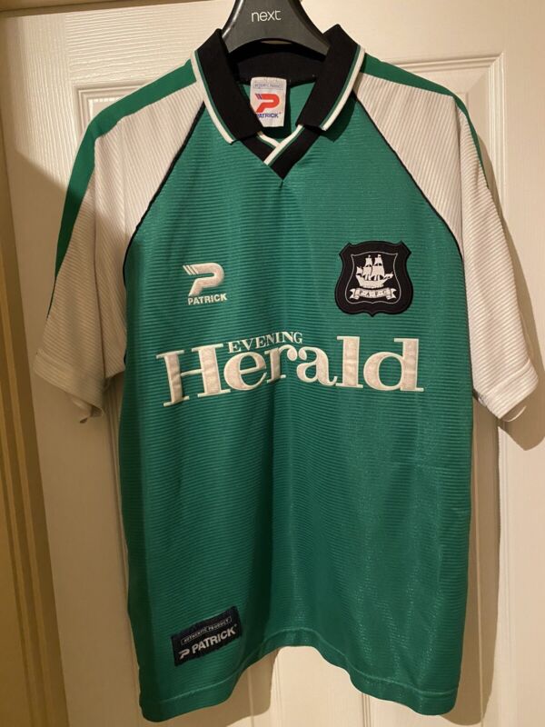 plymouth argyle shirt 1999-2000 medium for sale on Ebay