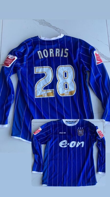 Ipswich Town matchworn and signed home shirt collection. for sale on Ebay