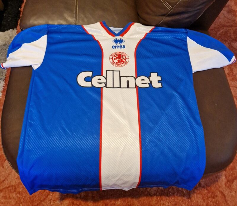 Middlesbrough FC Away Football Top (L) - 1997/98 season (Used) Good Condition for sale on Ebay