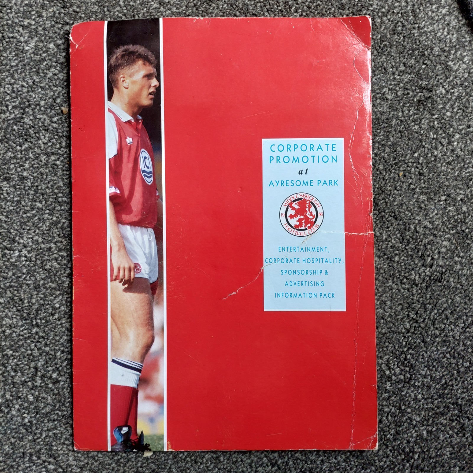 Middlesbrough Football Club Autographs for sale on Ebay