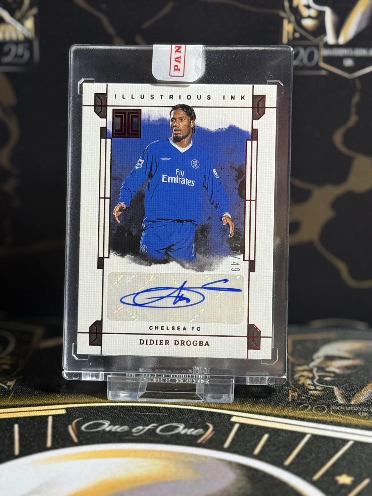 23/24 Panini Impeccable Didier Drogba Illustrious Ink Auto /49 Chelsea 🔥 for sale on Ebay