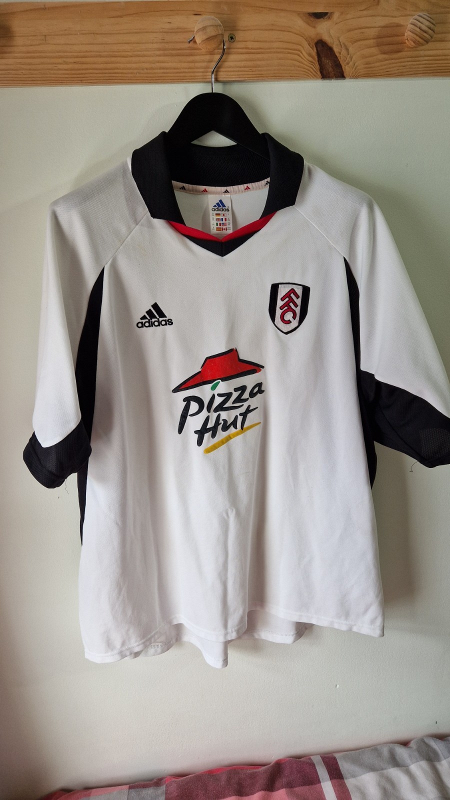 Original Fulham 2001/02 Pizza Hut Home Football Shirt Size XXL for sale on Ebay