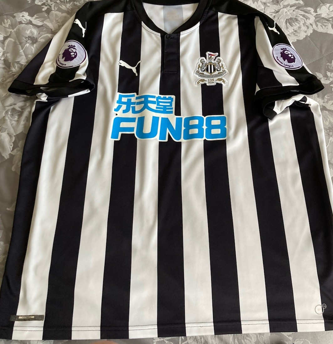 NEWCASTLE UNITED HOME  SHIRT. for sale on Ebay
