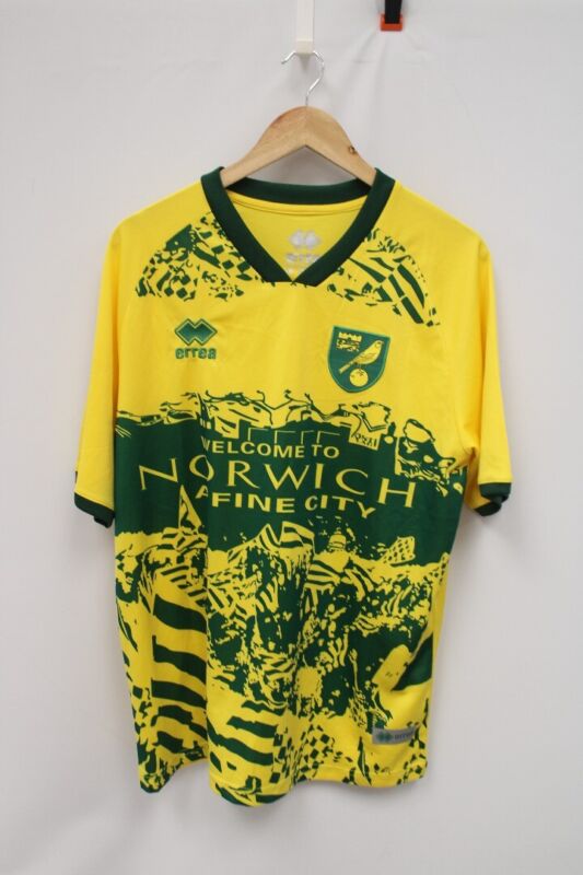 NORWICH CITY FC Football 2020-21 Jersey PUKKA Shirt Size XXL - N46 for sale on Ebay