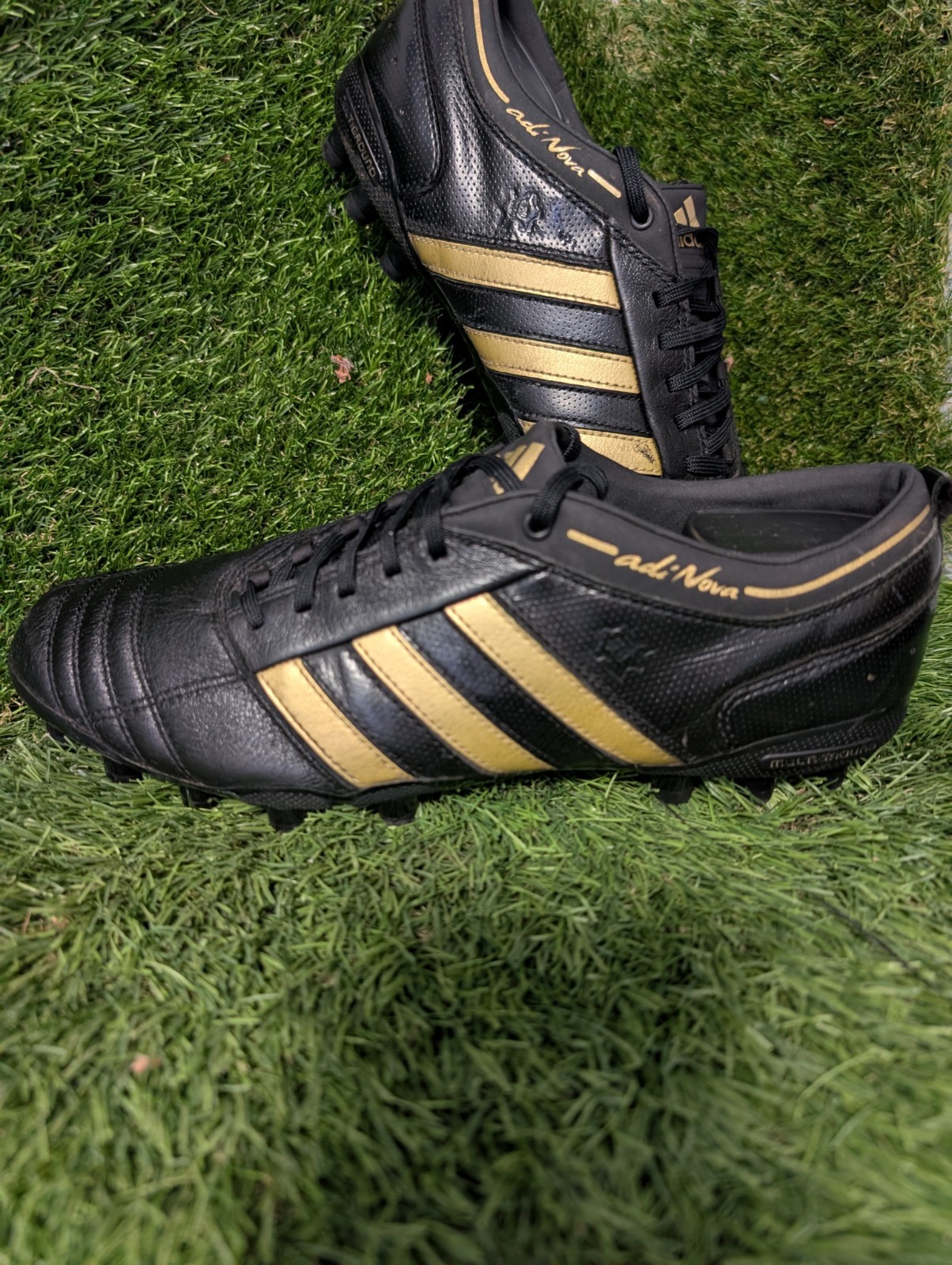 Adidas Adipure fg Gold Rare 2009 Model Football Boots Size 8.5 UK for sale on Ebay