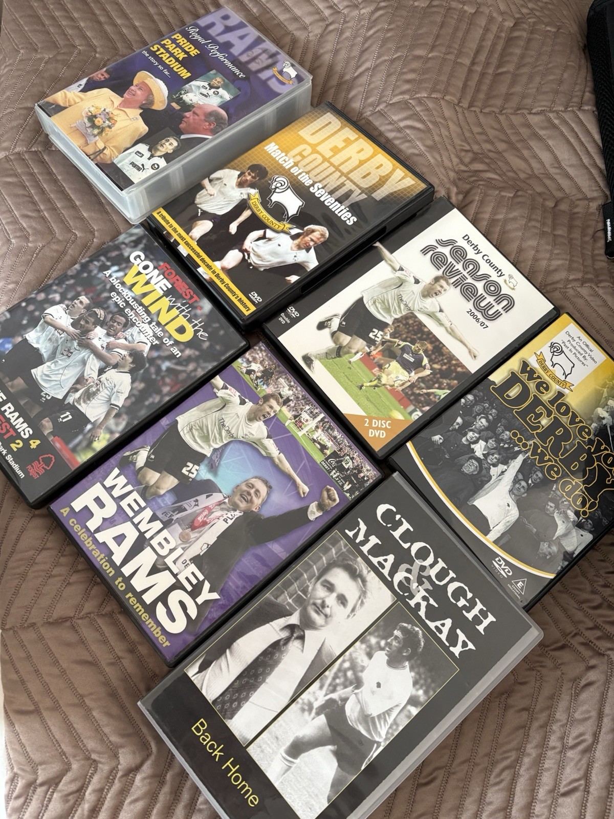 8 Derby County VHS Videos And DVD’S for sale on Ebay