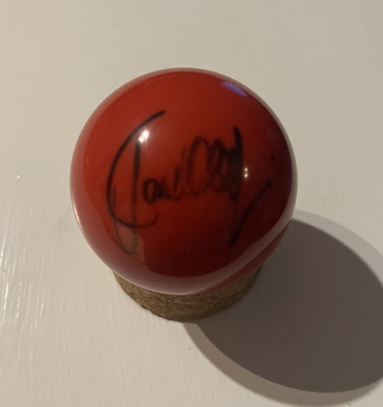 RONNIE O'SULLIVAN Signed RED SNOOKER BALL From an Exhibition Event In Lincoln!!! for sale on Ebay