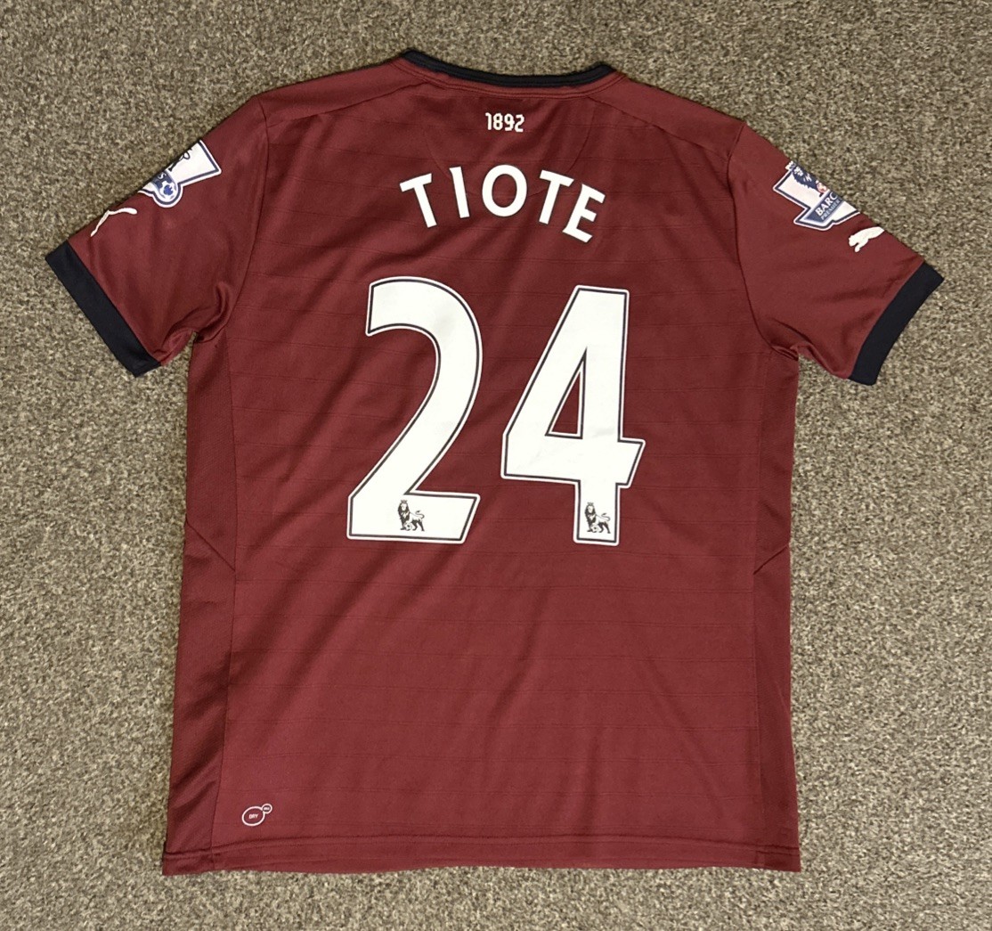 Newcastle United 2012/13 Away Shirt, Small, TIOTE #24, Excellent Condition for sale on Ebay