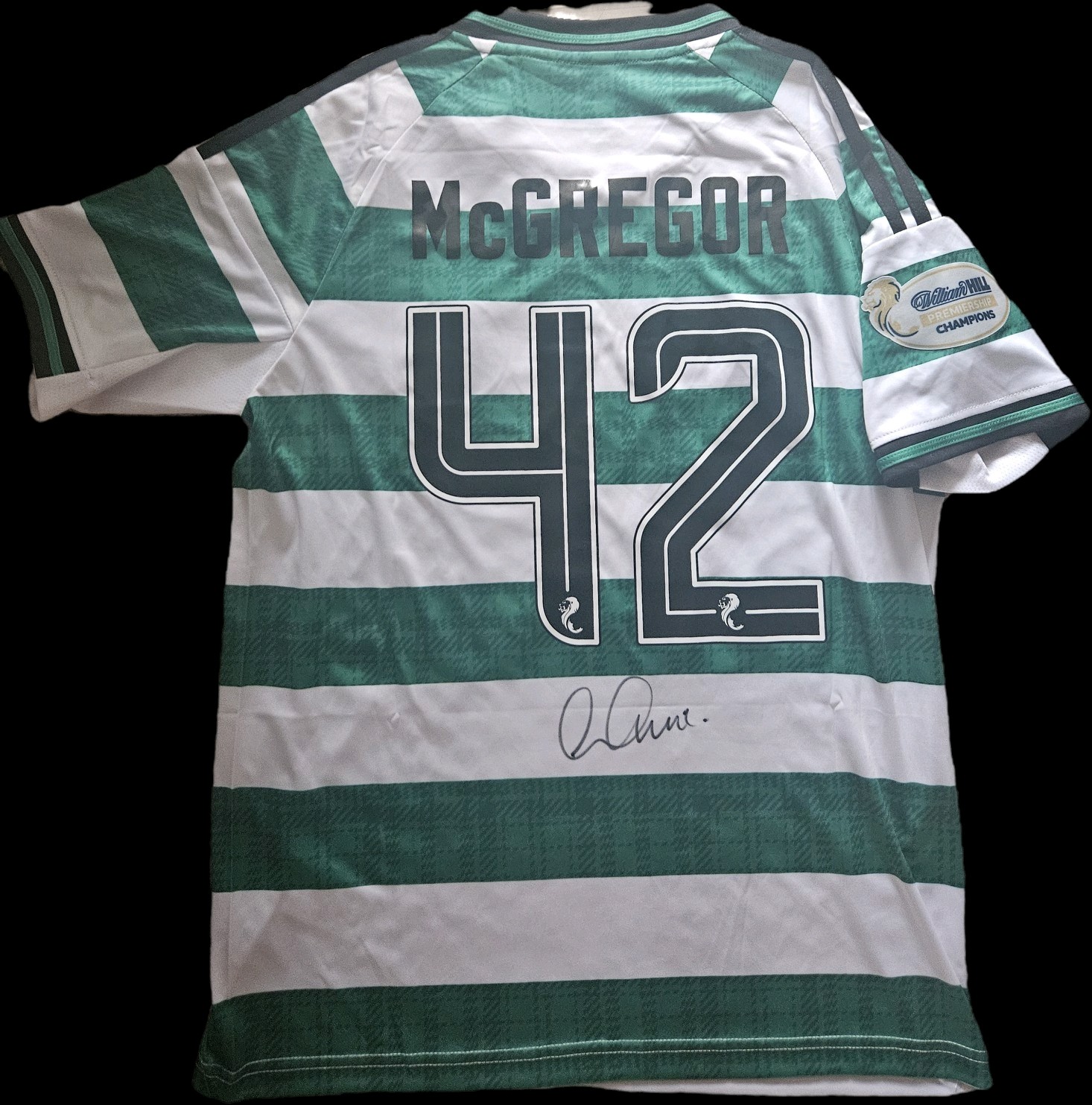 Hand Signed Callum Mcgregor 25/26 Celtic Home Football Shirt PROOF & COA  for sale on Ebay