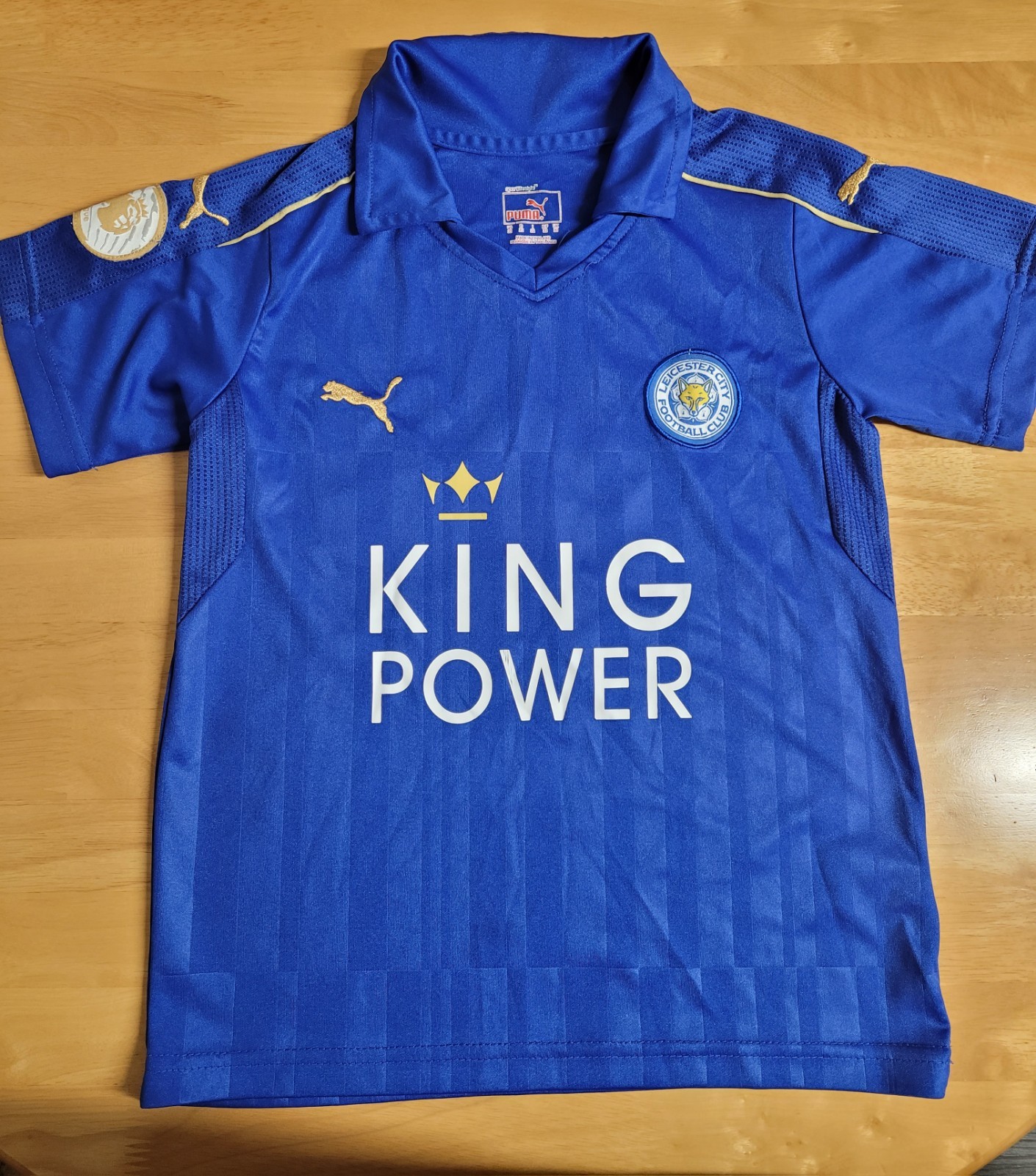 * 06 * 4-5 years  Puma Official Leicester City  kids Home Shirt VARDY 9  for sale on Ebay