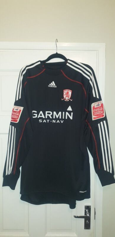 Middlesbrough Shirt Goalkeeper 2009/10 Player Issue Danny Coyne XL Immaculate for sale on Ebay