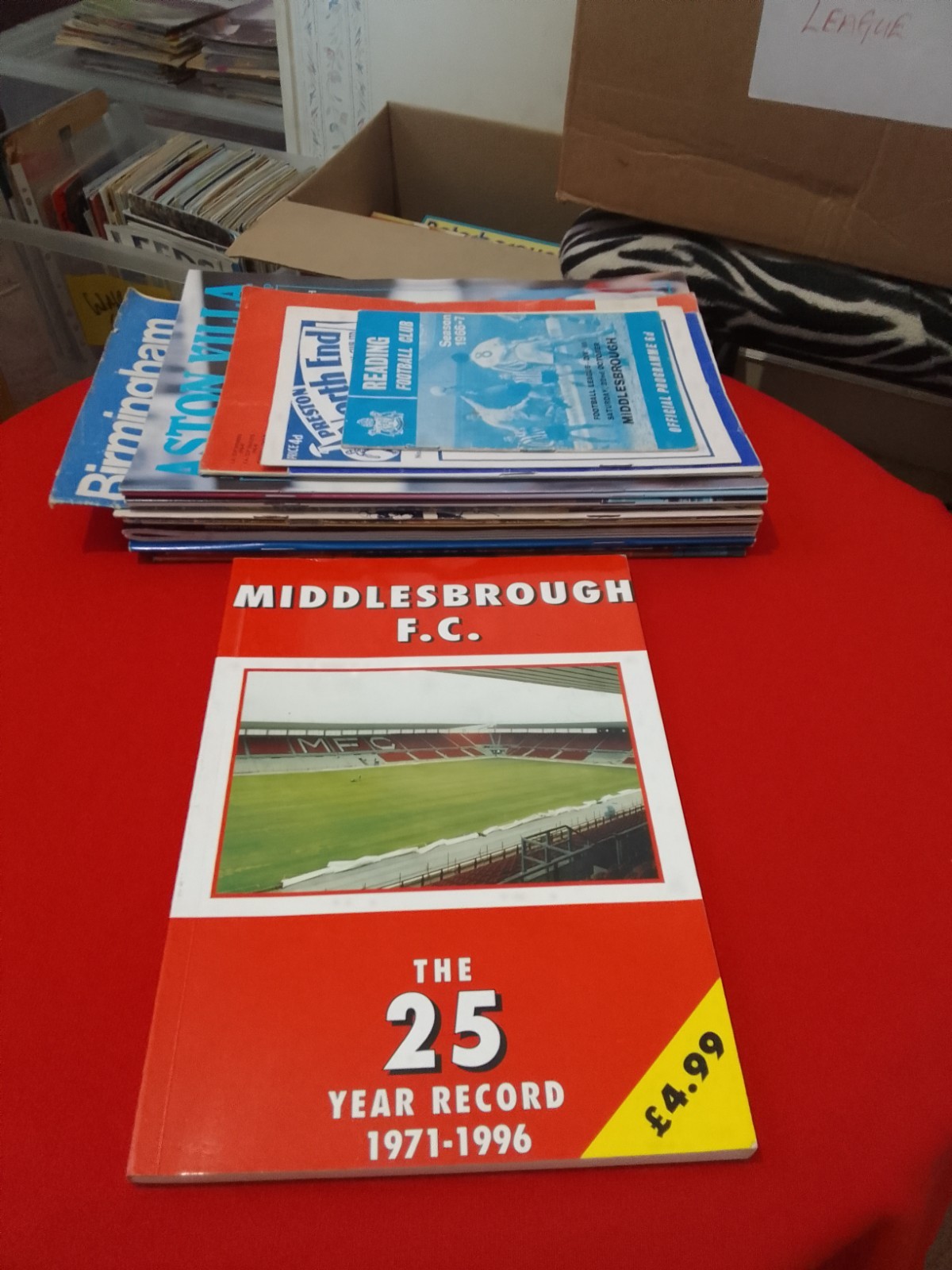 Middlesbrough x 17 Away Football Programmes (Various Season's) + Extra Listed for sale on Ebay