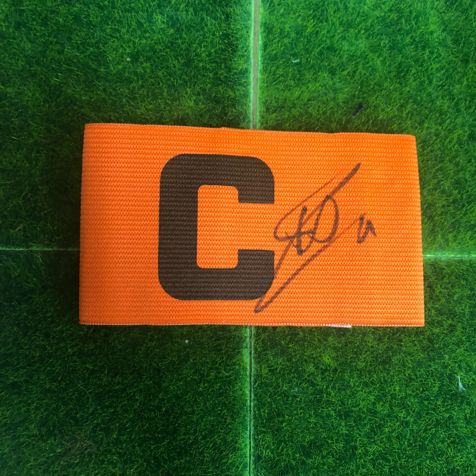 Virgil van Dijk Of Holland, Celtic & Liverpool Signed Captains Armband wCOA for sale on Ebay