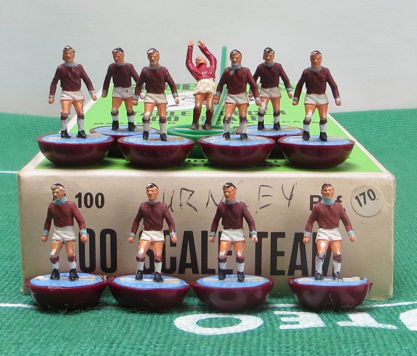 SUBBUTEO HW TEAM REF 170 BURNLEY, IN ORIGINAL NUMBERED BOX. for sale on Ebay