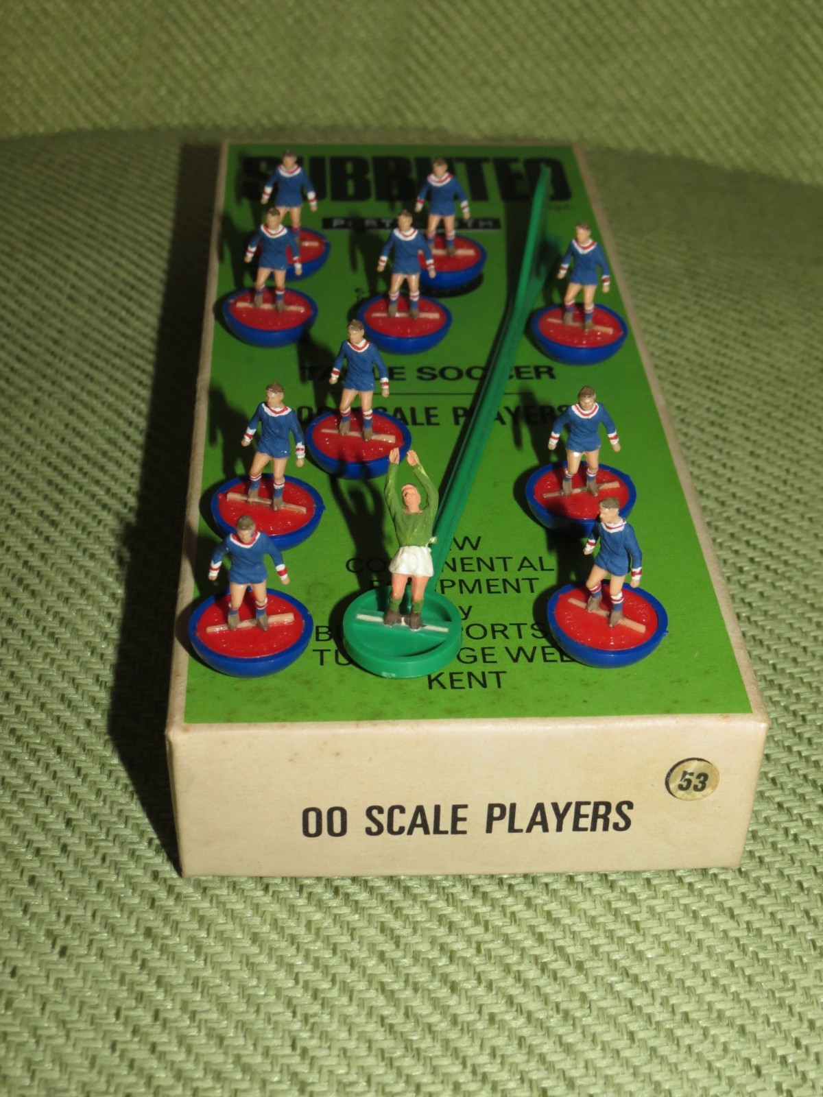 Subbuteo Heavyweight HW team Portsmouth Ref 53 in original numbered box for sale on Ebay