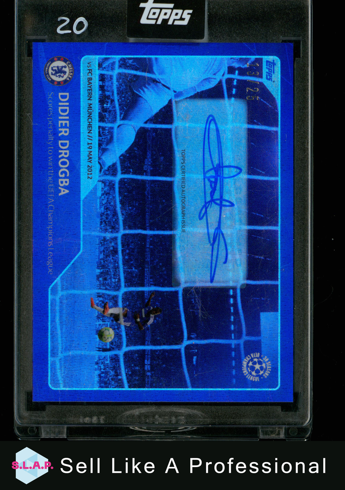 DIDIER DROGBA TOPPS 13/25 #067 2022 UCL 30 SEASONS CHELSEA FC ENGLISH for sale on Ebay