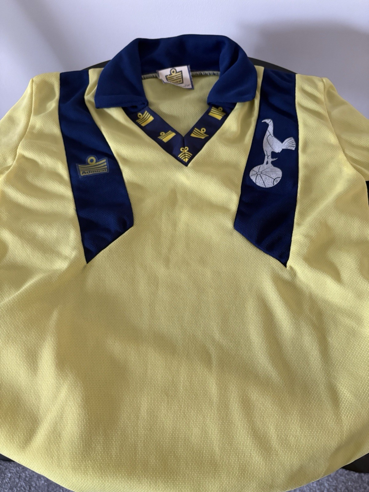 Tottenham Admiral Away Shirt 77/78 Original Medium Youth Hoddle Ardilas Villa for sale on Ebay