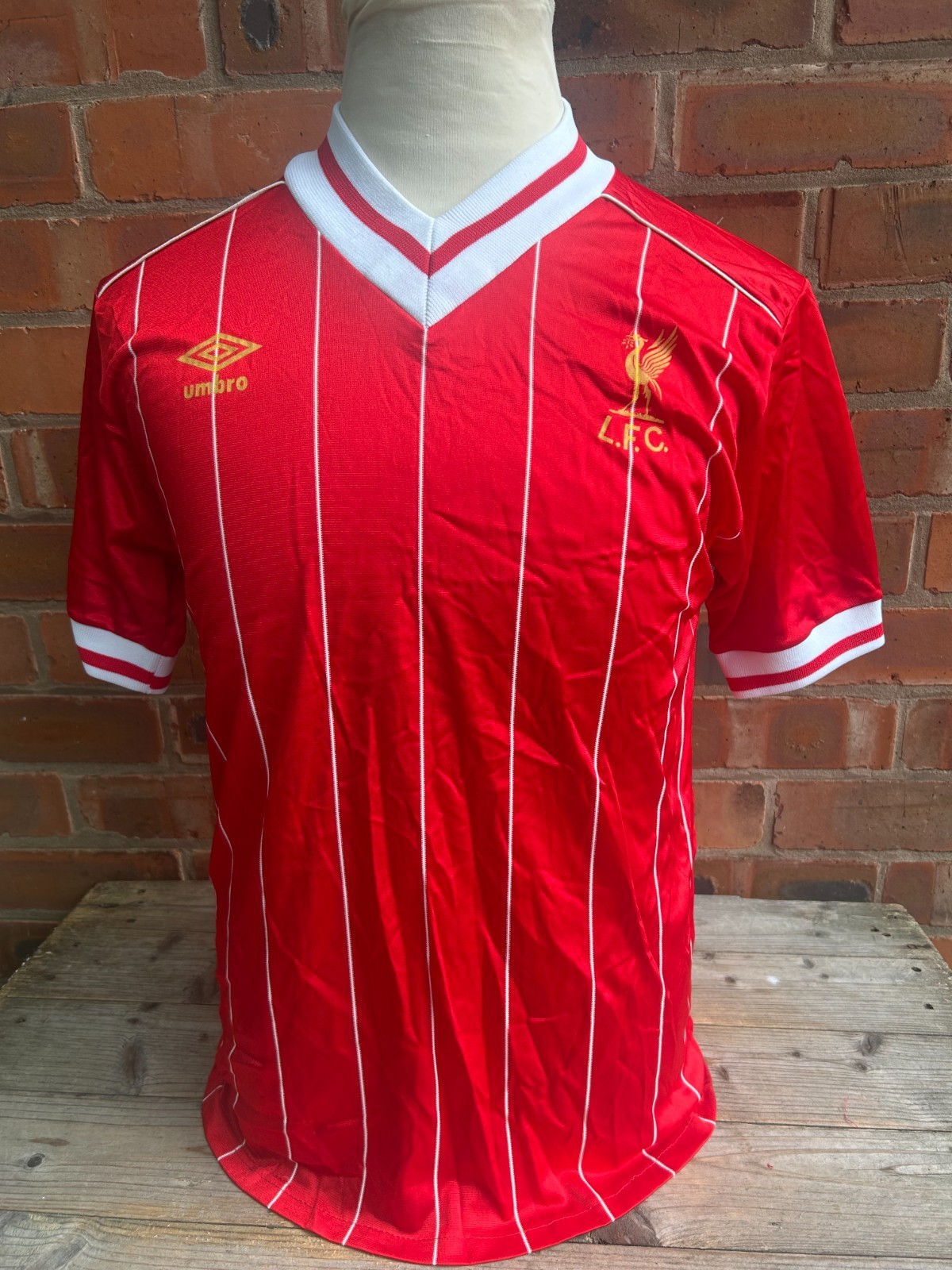 mens vintage LIVERPOOL FC shirt - size 38/40 great condition for sale on Ebay