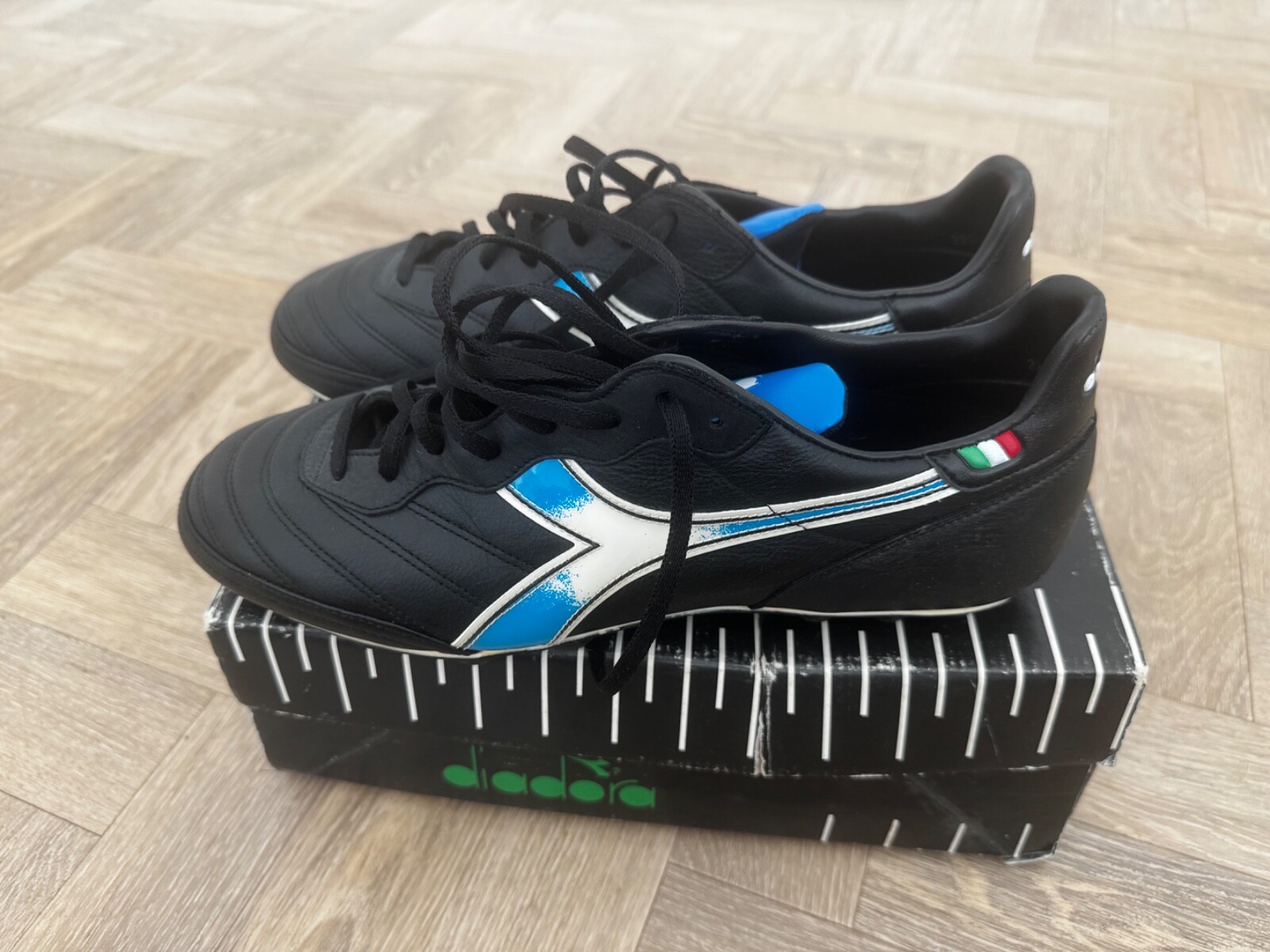 diadora pelle football boots for sale on Ebay