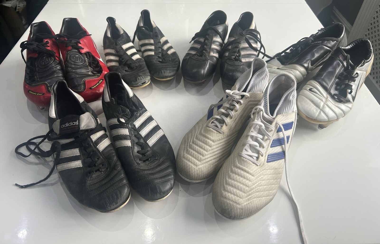 Football Boots Bundle Different Sizes And Condition Adidas Nike for sale on Ebay