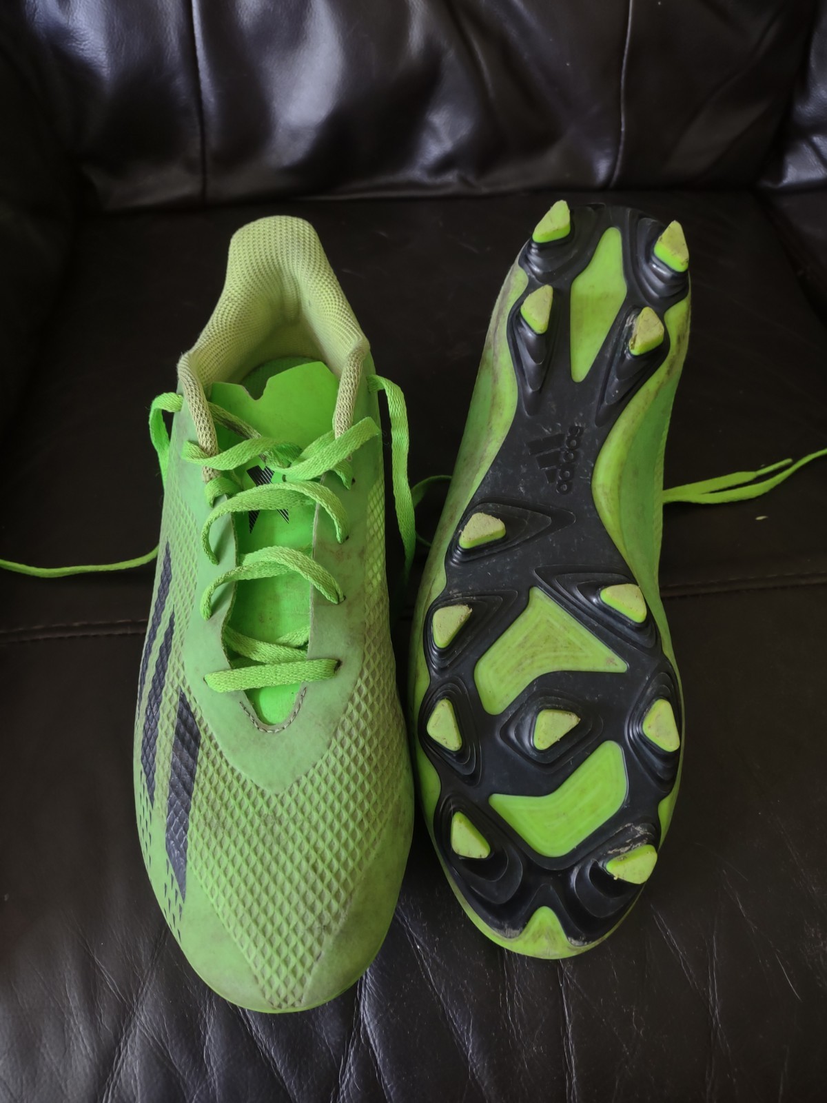 Adidas X Speedportal.4 Flexible-Ground Football Boots Green SIZE 9 for sale on Ebay